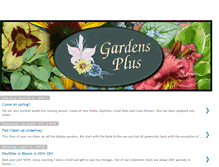 Tablet Screenshot of gardens-plus.blogspot.com
