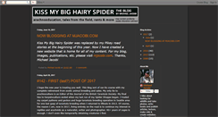 Desktop Screenshot of kissmybighairyspider.blogspot.com