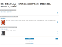 Tablet Screenshot of belidibalisale.blogspot.com