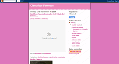 Desktop Screenshot of famososcientificos.blogspot.com