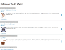 Tablet Screenshot of caloocanyouthwatch.blogspot.com