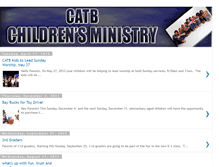 Tablet Screenshot of catbchildrensministry.blogspot.com