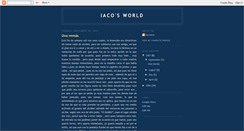 Desktop Screenshot of iacosworld.blogspot.com