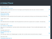 Tablet Screenshot of agildedplanet.blogspot.com