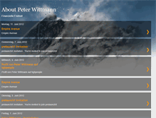 Tablet Screenshot of peter-wittmann.blogspot.com