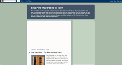 Desktop Screenshot of bestpinewardrobes.blogspot.com