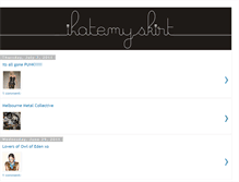 Tablet Screenshot of iloveihatemyskirt.blogspot.com