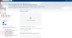 Desktop Screenshot of parroquiabienaventuranzas.blogspot.com