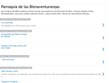 Tablet Screenshot of parroquiabienaventuranzas.blogspot.com