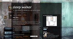 Desktop Screenshot of juannathesleepwalker.blogspot.com