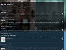 Tablet Screenshot of juannathesleepwalker.blogspot.com