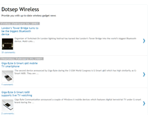 Tablet Screenshot of dotsep-wireless.blogspot.com
