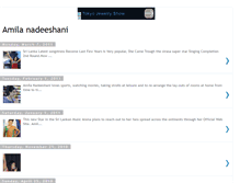 Tablet Screenshot of amilanadeeshanimiss.blogspot.com