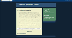 Desktop Screenshot of formacionprofesionaltecnica.blogspot.com