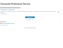 Tablet Screenshot of formacionprofesionaltecnica.blogspot.com