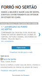 Mobile Screenshot of forronosertao.blogspot.com