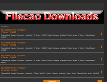 Tablet Screenshot of filecao.blogspot.com