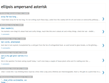 Tablet Screenshot of ellipsisampersandasterisk.blogspot.com