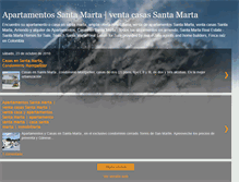 Tablet Screenshot of casasyapartamentossantamarta.blogspot.com