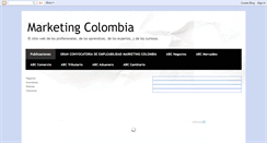 Desktop Screenshot of marketingcolombia.blogspot.com