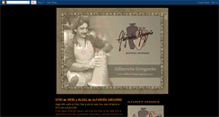 Desktop Screenshot of alfarerogregorio.blogspot.com