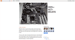 Desktop Screenshot of cont-alt-delt.blogspot.com