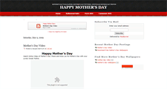 Desktop Screenshot of happymothersdays.blogspot.com