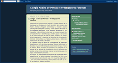 Desktop Screenshot of colegioandinodeperitos.blogspot.com