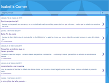 Tablet Screenshot of isabelscornerblog.blogspot.com