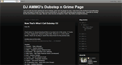 Desktop Screenshot of dubstepngrime.blogspot.com