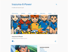 Tablet Screenshot of portal-inazuma-x-power.blogspot.com