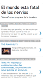 Mobile Screenshot of elmundoestafataldelosnervios.blogspot.com