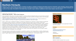 Desktop Screenshot of manifestopetropolis.blogspot.com