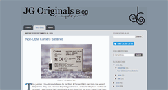 Desktop Screenshot of jgoriginalsblog.blogspot.com