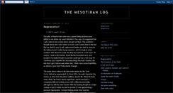 Desktop Screenshot of mesotiran.blogspot.com
