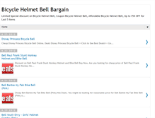Tablet Screenshot of bicyclehelmetbellbargain.blogspot.com