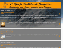 Tablet Screenshot of igrejabatistadejunqueiro.blogspot.com