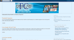 Desktop Screenshot of homecaretestimonials.blogspot.com