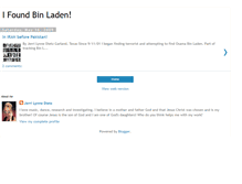 Tablet Screenshot of ifoundbinladen.blogspot.com