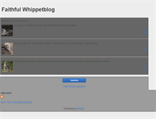 Tablet Screenshot of faithful-whippets.blogspot.com