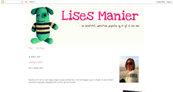 Desktop Screenshot of lisesmanier.blogspot.com