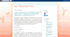 Desktop Screenshot of lasfamosastics.blogspot.com