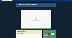 Desktop Screenshot of entrelazandopensamientos.blogspot.com