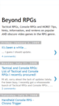 Mobile Screenshot of beyond-tactical-rpgs.blogspot.com