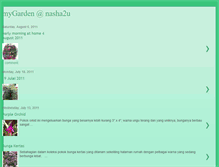 Tablet Screenshot of nasha-garden.blogspot.com