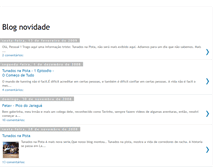 Tablet Screenshot of blognovidade.blogspot.com