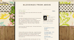 Desktop Screenshot of mooreblessingsfromabove.blogspot.com