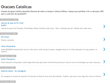 Tablet Screenshot of oracoescatolicas.blogspot.com