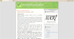 Desktop Screenshot of movimientoaccioncristiana.blogspot.com