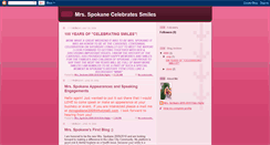 Desktop Screenshot of mrsspokanecelebratessmiles.blogspot.com